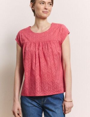 TRANQUILLO Bluse in Batist Optik Lunaa aus Bio-Baumwolle (1180008)