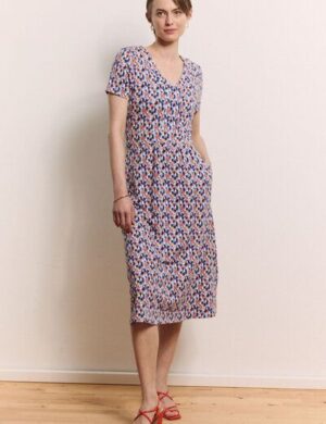 TRANQUILLO Feminines Jerseykleid Doroo aus Bio-Baumwolle (1040002)