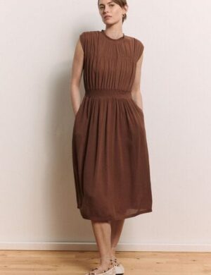 TRANQUILLO Kleid Mariaa aus EcoVero Crinkle Viskose (1140007)