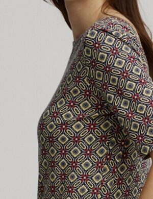 TRANQUILLO Minikleid aus Jersey Biobaumwolle (S25E10)