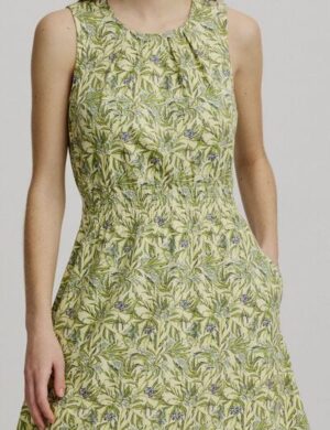 TRANQUILLO Tailliertes Jersey-Kleid aus Biobaumwolle (S25E06)