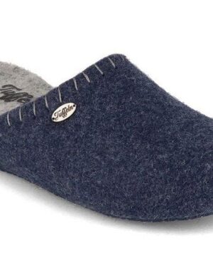 Tuffeln Klassische Filzpantoffeln mit anatomisch geformtem Korkfußbett