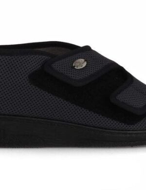 Tuffeln Vegane Verbandschuhe Balsam mit zwei Klettverschlüssen aus antiviralem 3D-Stretch