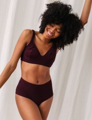 TWOTHIRDS Badeoberteil Vegan Myall aus recyceltem Material