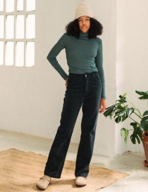 TWOTHIRDS Rollkragenpullover CANNA aus recycelten Materialien