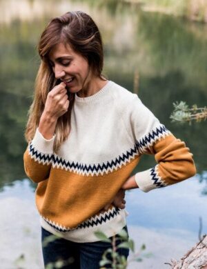 TWOTHIRDS Strickpullover Vegan Sibu aus 100% Premium Baumwolle