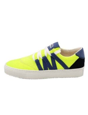 VAER LIMITIERT / Nachhaltiger Sneaker: Recycled / Upcycled / Zirkulär / Vegan - Yellow Phoenix