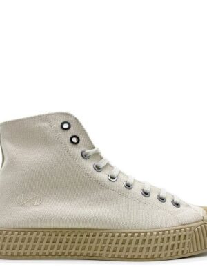 Veganer Sneaker nat-2 Mono aus zert. Biobaumwolle, Bambus, Kork, Zuckerrohr und rec. Gummi MEN