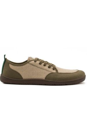 Vesica Piscis Footwear CLAXTON vegan barefoot khaki-natural linen
