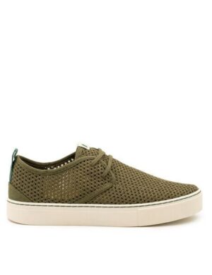 Vesica Piscis Footwear SIDHARTHA Vegan sneaker mesh khaki SID022