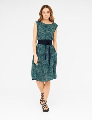 WiDDA berlin ADELE Kleid forest aus ECOVERO®