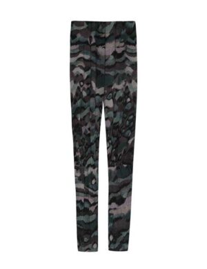 WiDDA berlin BASIC Leggings aus ECOVERO Jersey grau gemustert
