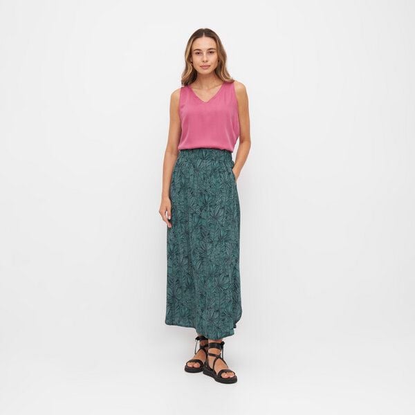 WiDDA berlin Gemusterter Midirock JULIP forest Print aus ECOVERO Viskose WiDDA berlin Gemusterter Midirock JULIP forest Print aus ECOVERO Viskose