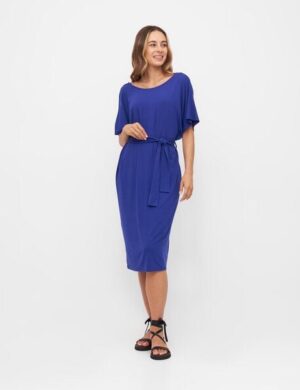 WiDDA berlin Jerseykleid ANNA kobalt aus ECOVERO® Jersey