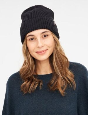 WiDDA berlin LANA gerippte Beanie aus Bio-Baumwolle