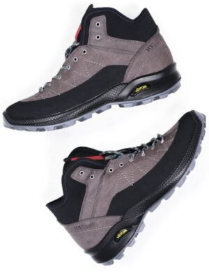 Will's Vegan Shop Cross-Wanderschuhe Grau Herren