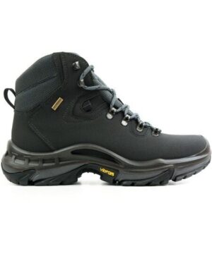 Will's Vegan Shop Wanderstiefel Schwarz Damen