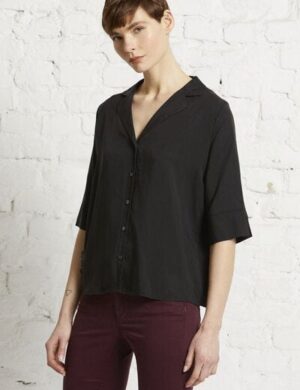 Wunderwerk Damen Bluse aus Tencel Revers blouse TENCEL