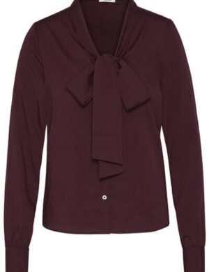 Wunderwerk Tie neck blouse TENCEL