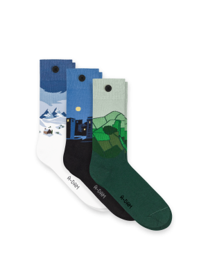 Socken 3er Pack Weekend Escape