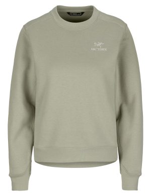 EMBLEM FLEECE CREW W