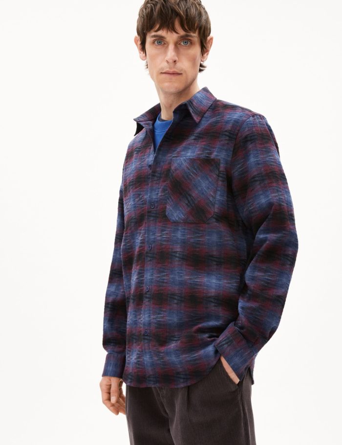 Hemd Faalin Longsleeve Rot Hemd Faalin Longsleeve Rot