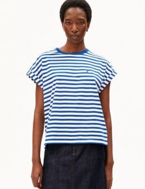 ARMEDANGELS IDAARA STRIPE Damen Bio-Baumwoll Mix