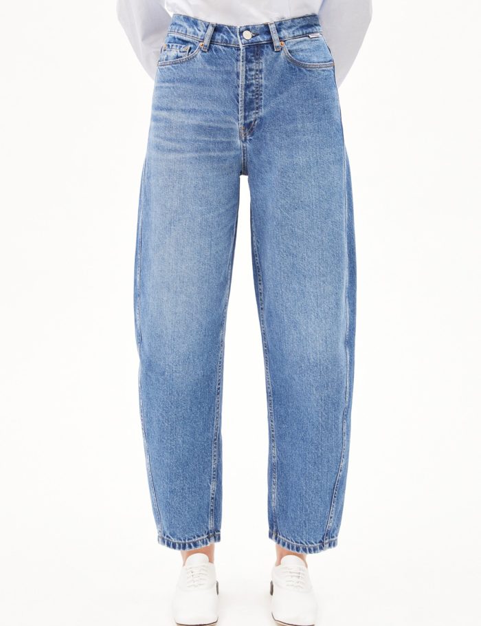 Jeans Barrel Leg Baarly Jean Crunchy Jeans Barrel Leg Baarly Jean Crunchy