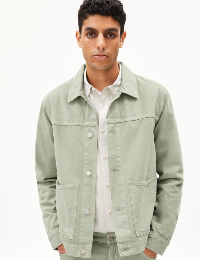 Jeansjacke Evaan Gr&uuml;n