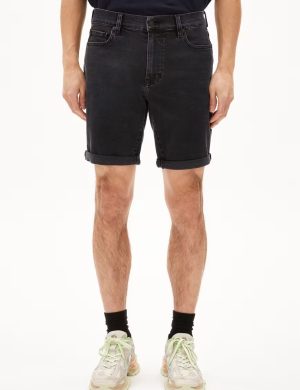 Jeansshorts Naailo Black Washed Authentic