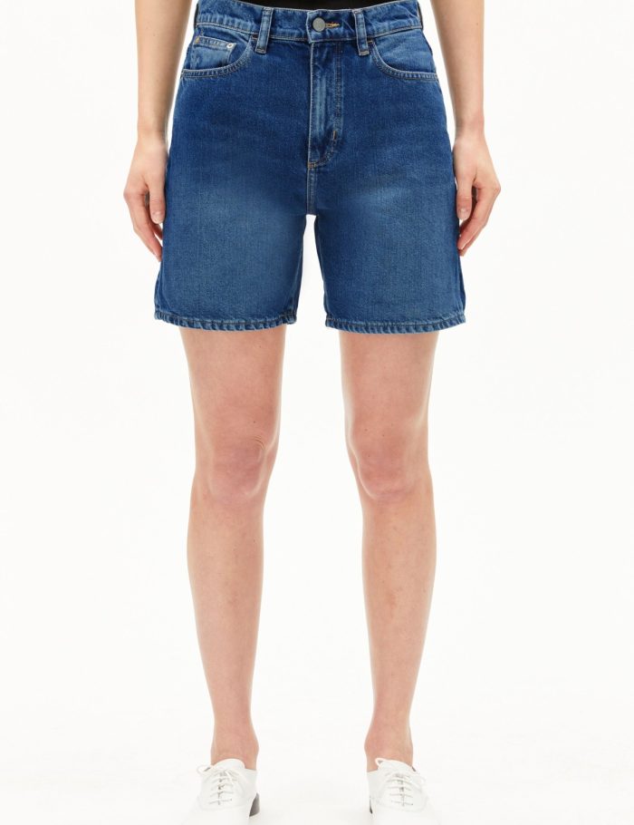 Jeansshorts Sheaari Wavy Blue