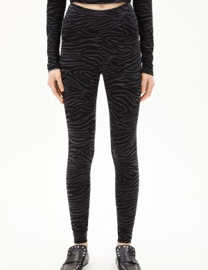 Leggings Faribaa Zebraraa Schwarz