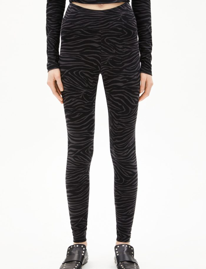 Leggings Faribaa Zebraraa Schwarz