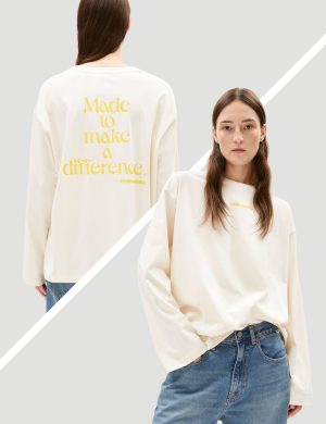 Longsleeve Fietaa Difference Off White