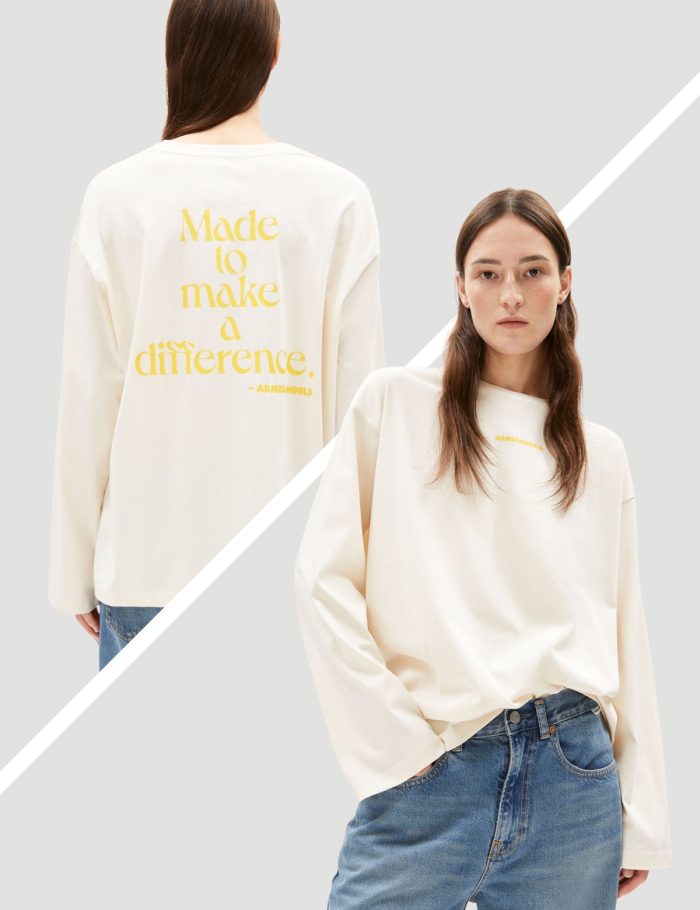 Longsleeve Fietaa Difference Off White