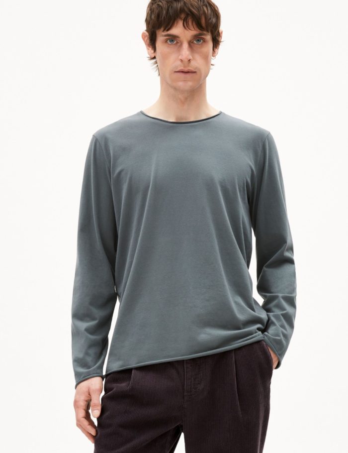Longsleeve Maarkos Brushed Gr&uuml;n