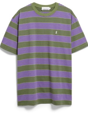 ARMEDANGELS - Maarkos Multi Stripes - T-Shirt