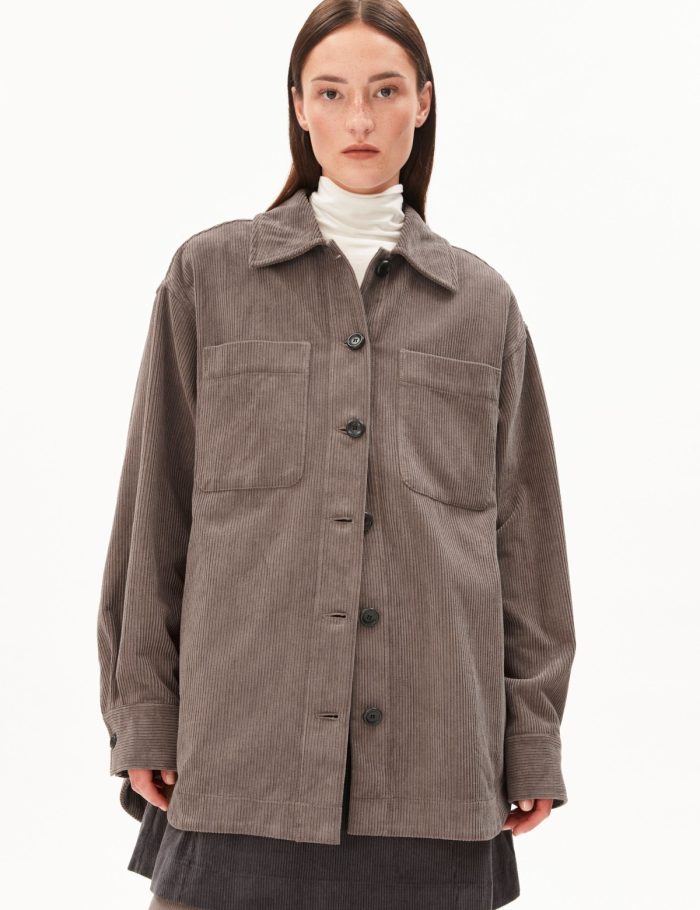 Overshirt Almaraali Cord Beige Overshirt Almaraali Cord Beige
