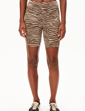 Radlerhose Nedaa Zebra Braun