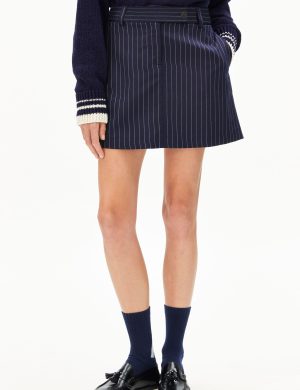 Rock Pinstripe Mini Blau