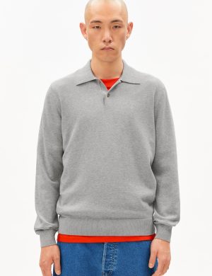 Strickpulover Polo Grau