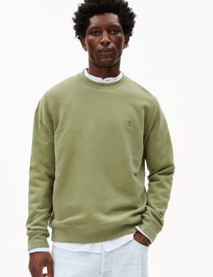 Sweatshirts Baaro Loop Gr&uuml;n