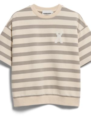 ARMEDANGELS - Women's Bamikaa Stripe Sweat - T-Shirt