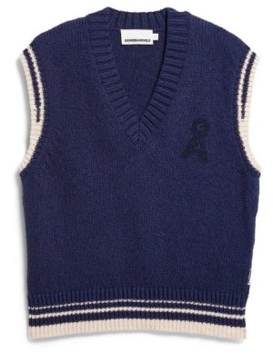 ARMEDANGELS - Women's Iconic Å College Knit Vest - Pullover