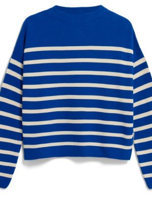 ARMEDANGELS - Women's Merinaa Stripes Knit Sweater - Pullover