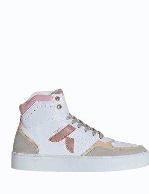 Ashoka Paris Mateo High-Top Sneaker Rosa Trio, Biobasiert & Recycelt