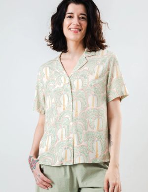Bluse Borneo Aloha Grün