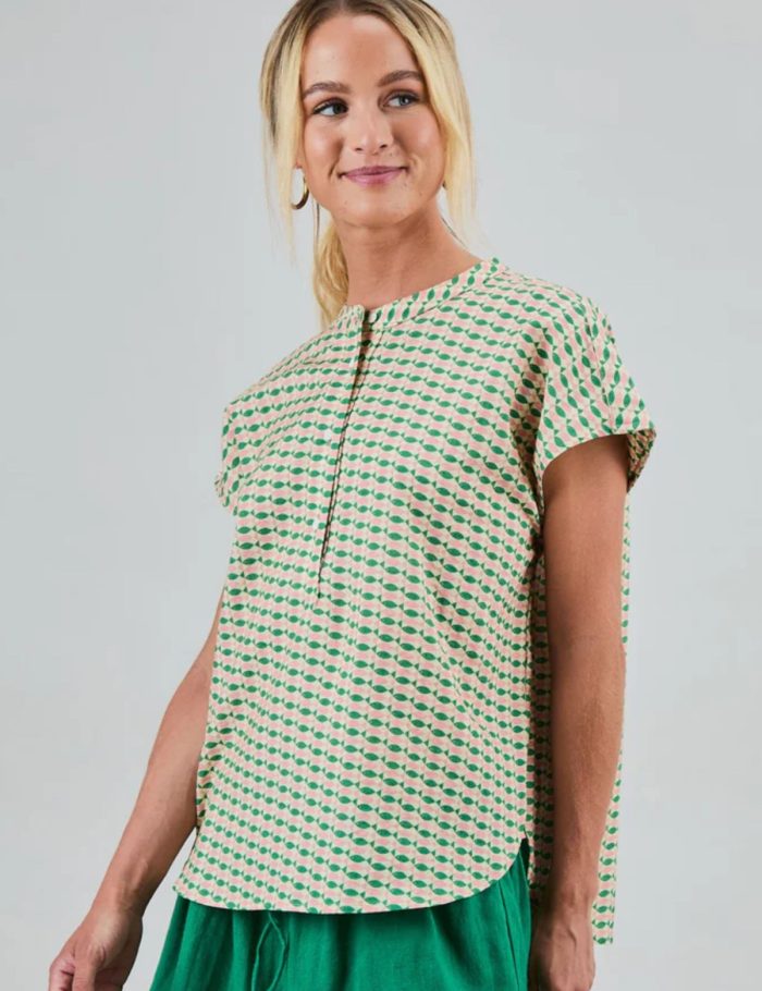 Bluse Sardinas Sleeveless Gr&uuml;n