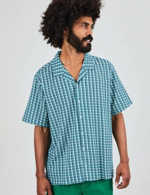 Hemd Sardinas Aloha Blau