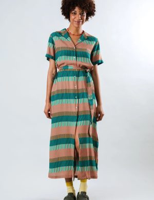 Kleid Atlantic Blau